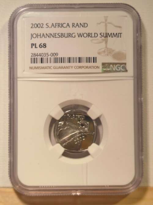 ONLY 1 COIN BETTER!!!!!!   2002 JHB WORLD SUMMIT - PL68